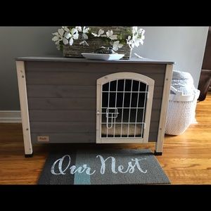 Country style wooden small dog/cat cage/house!